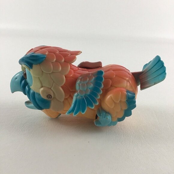 New Ray Pull Back Friction Bird Toy Owl Action Figure Vintage 1994 90s Toy - Picture 3 of 6